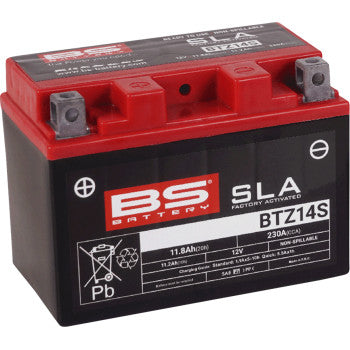 BS Battery | SLA Factory-Activated AGM Maintenance-Free Battery (choose size)