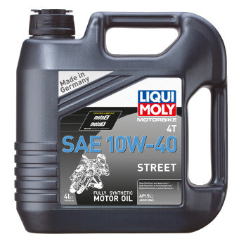 Liqui Moly | 10W-40 Street 4T Engine Oil | All Sizes