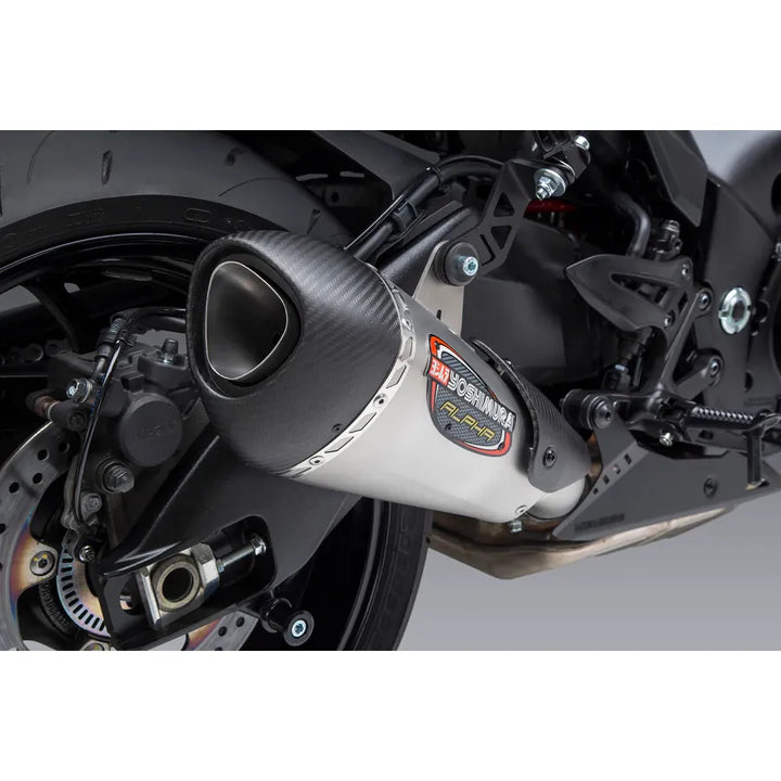 Yoshimura | Alpha Stainless Steel Slip-On Exhaust | Suzuki Katana 1000