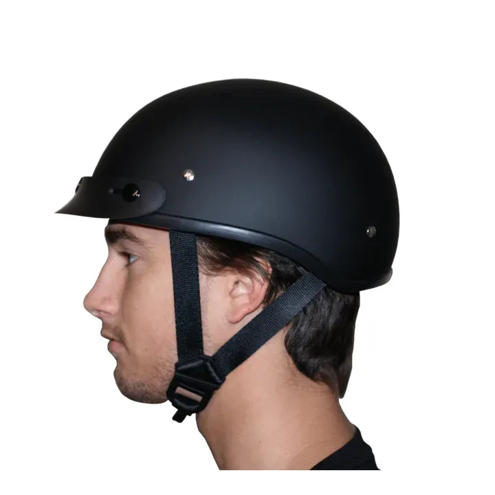 Daytona Helmets | DOT Approved Daytona Skull Cap Motorcycle Helmet