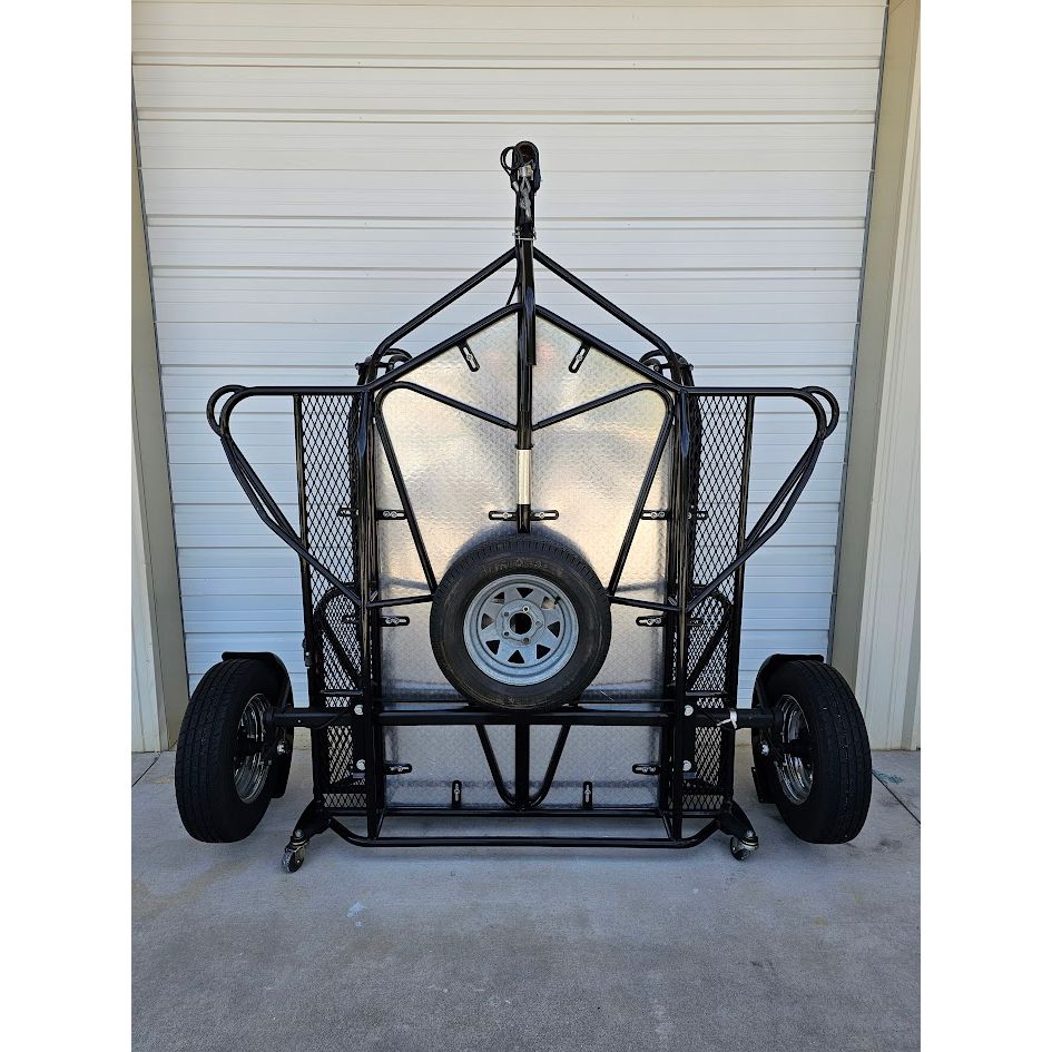 Kendon | Double Rail Ride-Up SRL Stand-Up™ Motorcycle Trailer