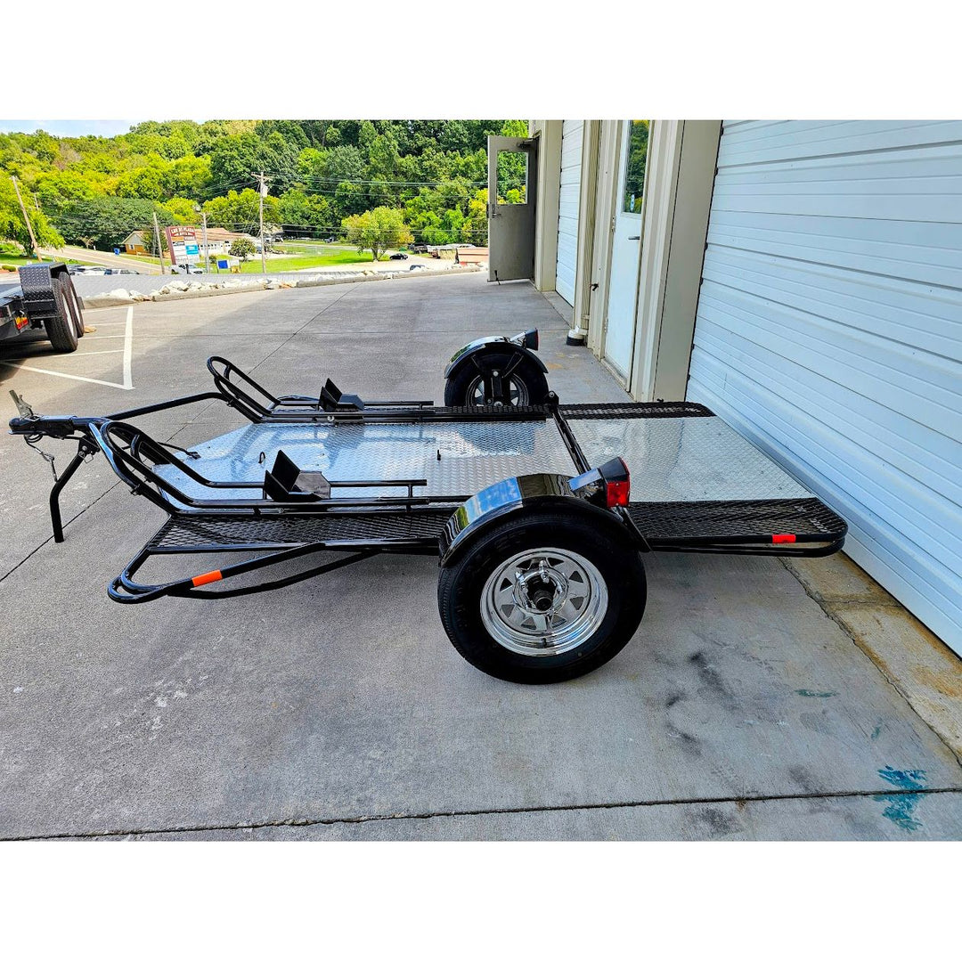 Kendon | Double Rail Ride-Up SRL Stand-Up™ Motorcycle Trailer