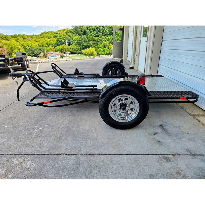 Kendon | Double Rail Ride-Up SRL Stand-Up™ Motorcycle Trailer