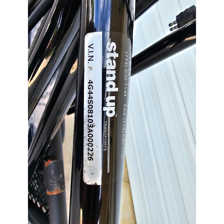 Kendon |  Single Ride-Up SRL Stand-Up™ Motorcycle Trailer
