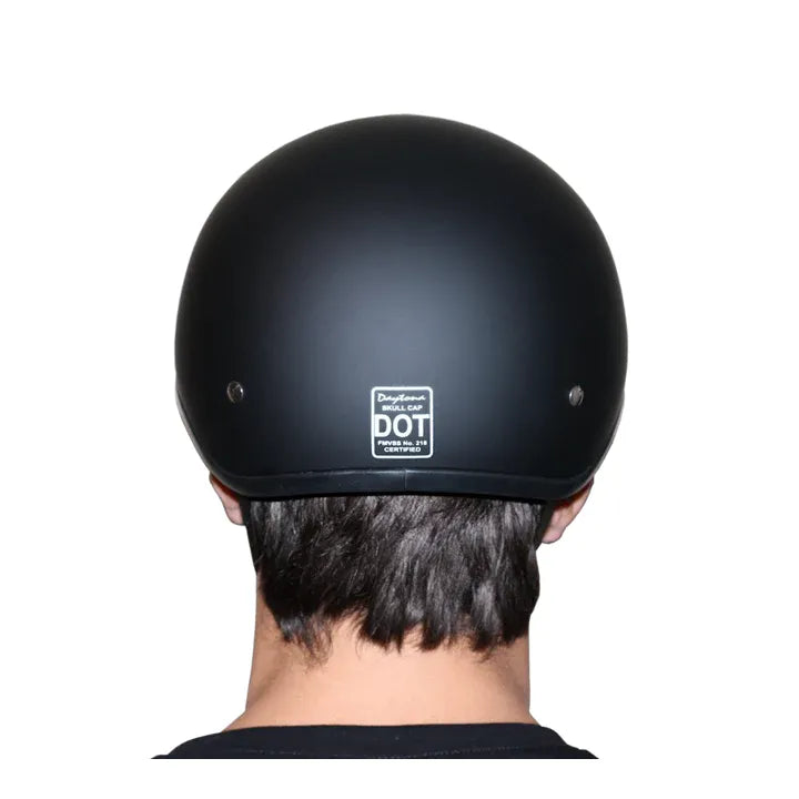 Daytona Helmets | DOT Approved Daytona Skull Cap Motorcycle Helmet