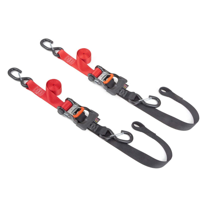 Powertye | 1.5 x 6.5 Ergonomic Soft-Tye Racket Tie-Down Straps