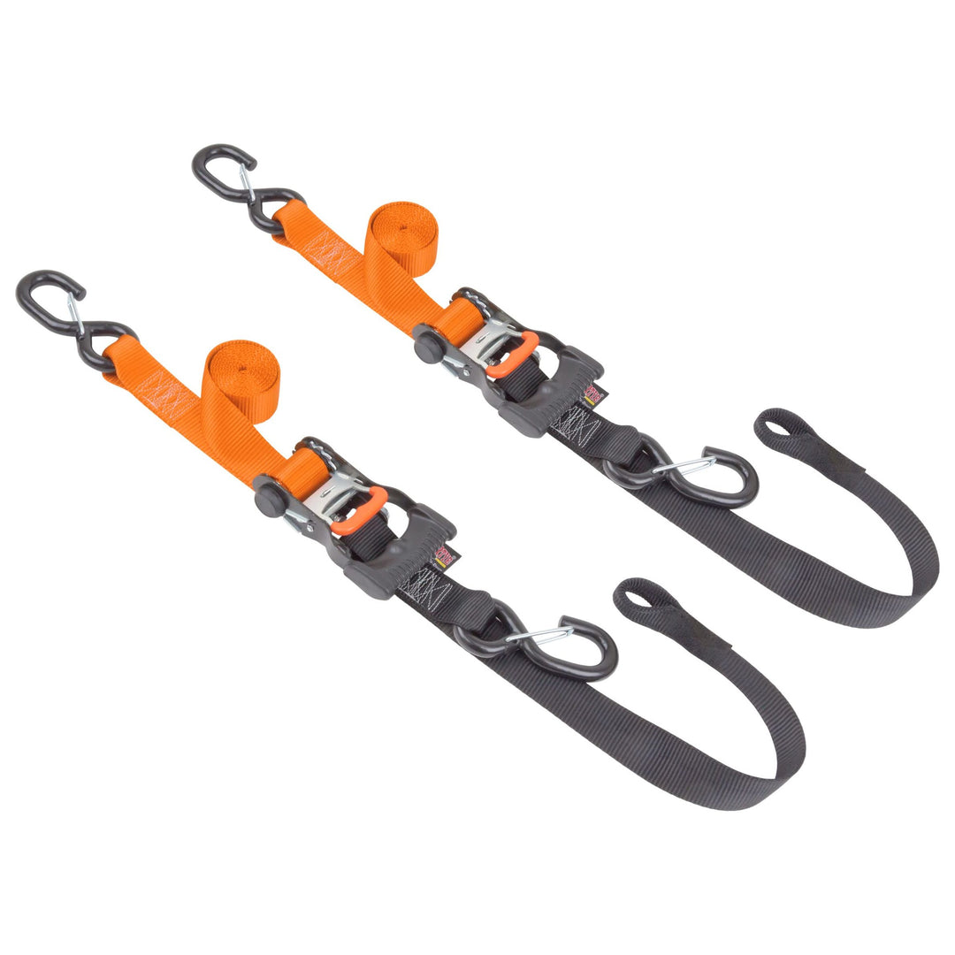 Powertye | 1.5 x 6.5 Ergonomic Soft-Tye Racket Tie-Down Straps