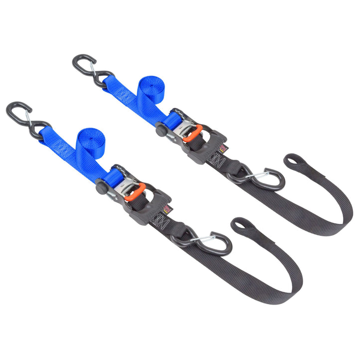 Powertye | 1.5 x 6.5 Ergonomic Soft-Tye Racket Tie-Down Straps