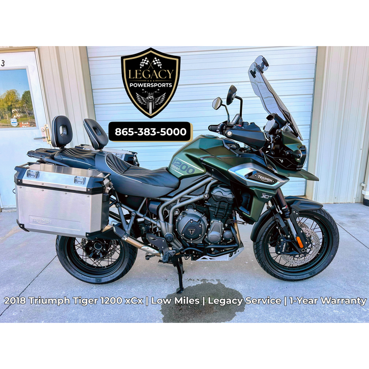 2018 Triumph Tiger 1200 Explorer xCx | Lots of Upgrades | Excellent | Low Miles | 1-Year Warranty