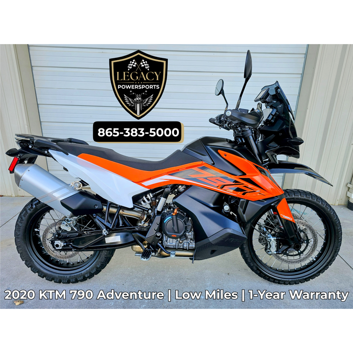 2020 KTM 790 Adventure | Low Miles | Garmin GPS | Excellent Condition | 1-Year Warranty