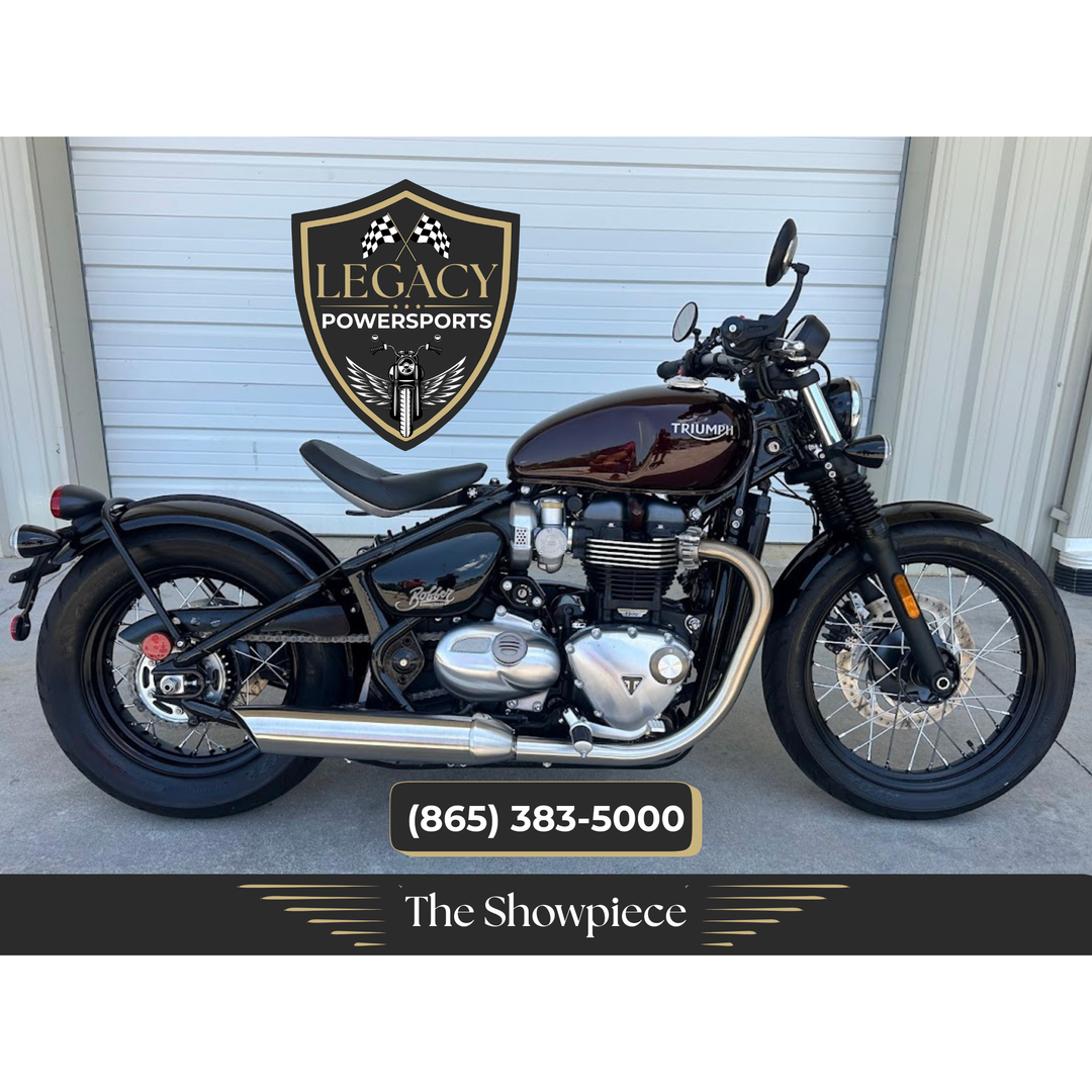 2018 Triumph Bonneville Bobber 1200 | Legacy Reserve | Only 799 Miles | Collector Piece