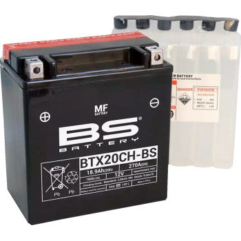 BS Battery | SLA Factory-Activated AGM Maintenance-Free Battery (choose size)