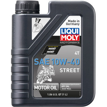 Liqui Moly | 10W-40 Street 4T Engine Oil | All Sizes