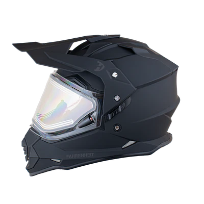 Daytona Helmet | D.O.T. Daytona Fahrenheit - Matte Black