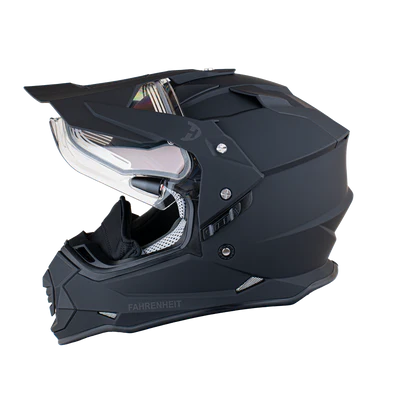 Daytona Helmet | D.O.T. Daytona Fahrenheit - Matte Black