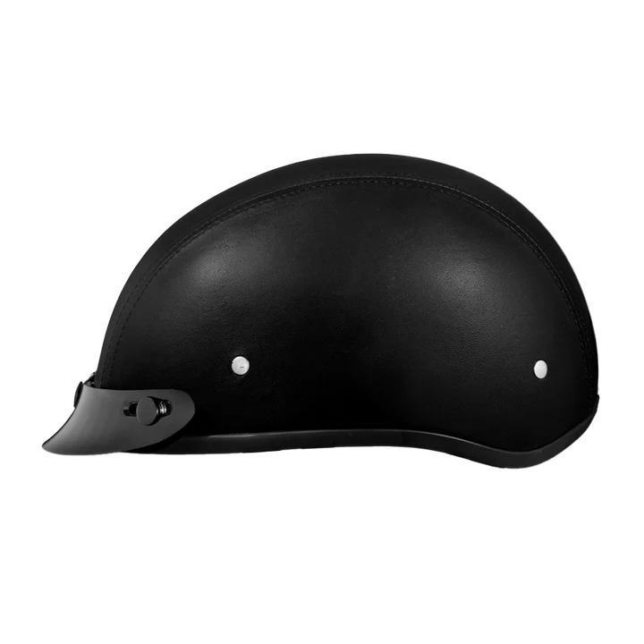 Daytona Helmets | D.O.T. Daytona Skull Cap - Leather Covered