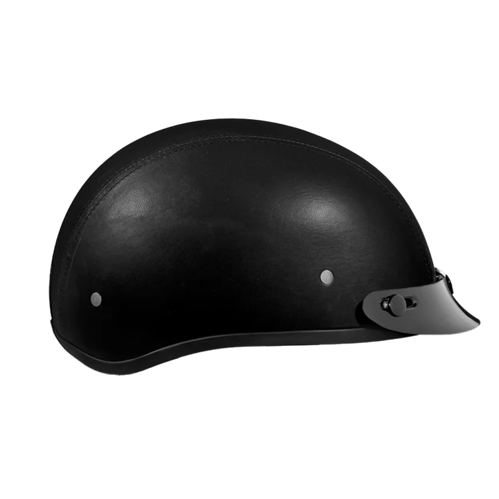 Daytona Helmets | D.O.T. Daytona Skull Cap - Leather Covered