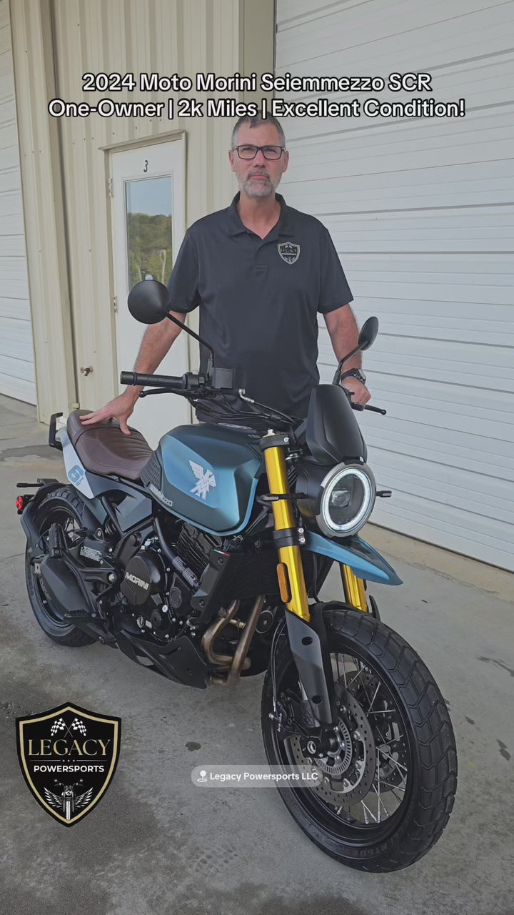 2024 Moto Morini | Seiemmezzo SCR | One-Owner | Only 2k Miles | Excellent | 1-Year Warranty